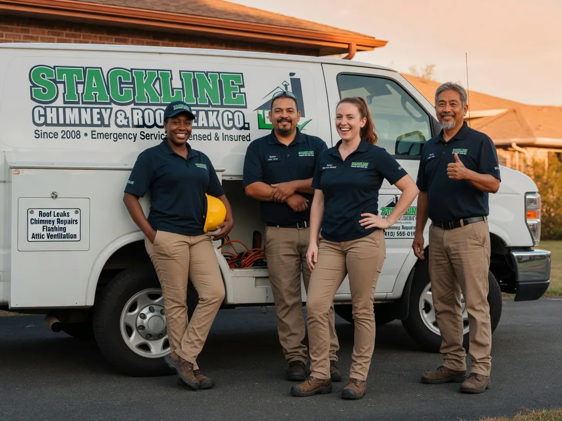 Chimney flashing repair company in Weston, NE